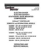 Gardner Denver EBQ99R Operating And Service Manual