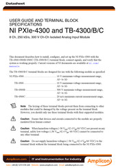 National Instruments TB-4300/C User Manual