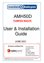 Maidaid Halcyon AMH50D User's Installation Manual