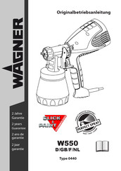 WAGNER w 550 Instructions Manual