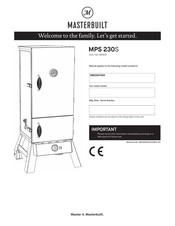 Masterbuilt MB20051620 Instructions Manual