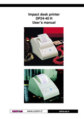 Custom Audio Electronics DP24-40 H User Manual