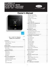 Carrier Cor TP-WEM01-A Owner's Manual