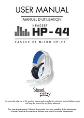 steelplay HP-44 User Manual