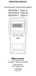 pyromation 28-02700-J Operating Manual