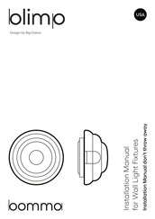 Bomma Blimp BOM1105724 Installation Manual