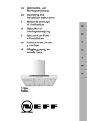 NEFF D7980 Series Operating And Installation Instructions