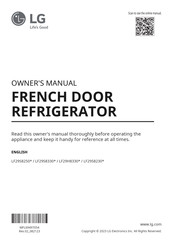 LG LF29H8330D Owner's Manual