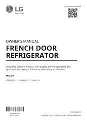 LG LF29H8330D Owner's Manual