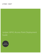 Juniper AP41E-WW Deployment Manual