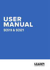 Leader SAC521 User Manual