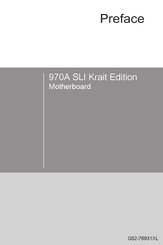 MSI 970A SLI Krait Edition Manual