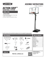 Lifetime ACTION GRIP 91004 Assembly Instructions Manual