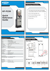 protech prox KF-P230 Quick Reference Manual