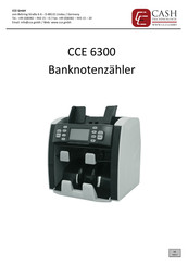 CASH TECHNOLOGY CCE 6300 Manual