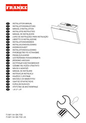 Faber FVMY AH BK F90 Installation Manual