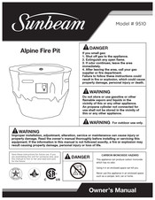 Sunbeam Alpine 9510 Owner's Manual