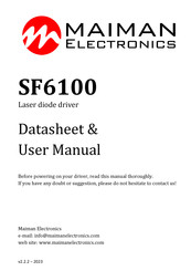 MAIMAN ELECTRONICS SF6100 User Manual