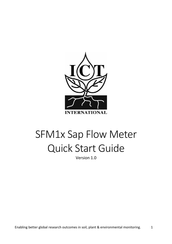 ICT SFM1x Quick Start Manual