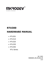 MIKRODEV RTU330-E1N-GA4-B6001 Hardware Manual
