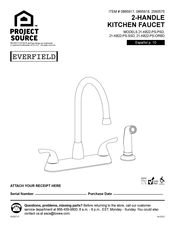 Project Source EVERFIELD 21-K822-PS-SSD Manual