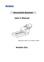 Avision DL-2104B User Manual