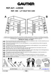 Gautier 590 Assembly Instructions Manual