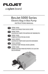 Xylem FLOJET BevJet 5000 Series Instruction Manual