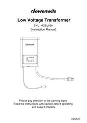 Dewenwils HOSL03H Instruction Manual