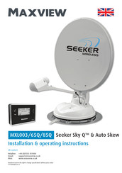 Maxview MXL003/65Q Installation & Operating Instructions Manual