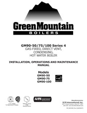 ECR International Green Mountain GM90-50 Installation, Operation And Maintenance Manual
