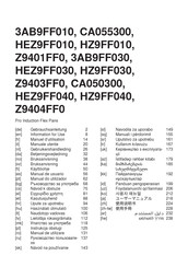 BSH Z9401FF0 Information For Use