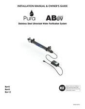 Pura ABUV-6 Installation Manual & Owner's Manual