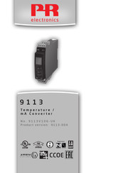 PR 9113 Series Manual