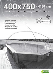 azalp ubbink 400x750-H130 cm Note Of Assembly