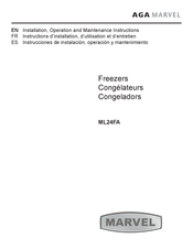 AGA Marvel ML24FAP2LP Installation, Operation And Maintenance Instructions