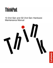 Lenovo Thinkpad S2 2nd Gen Hardware Maintenance Manual