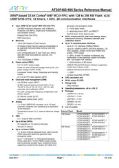 ARTERY AT32F405CBU7 Reference Manual