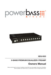 PowerBass XEQ-9X0 Owner's Manual