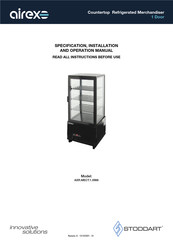 STODDART AXR.MECT.1.0966 Specification, Installation And Operation Manual