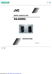 JVC XA-A55CL Instructions Manual