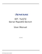 Renesas IDT Tsi572 User Manual