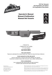 ArmorAll AA12V2 Operator's Manual