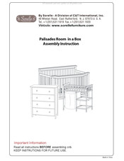 Sorelle Palisades Room in a Box Assembly Instructions Manual