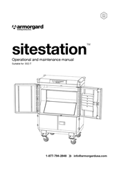 Armorgard sitestation SS2-T Operational And Maintenance Manual