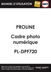 Proline PL-DPF720 Manual