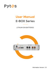 Pytes E-BOX 4850G User Manual