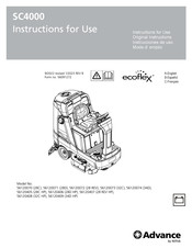 Nilfisk-Advance 56120074 Instructions For Use Manual