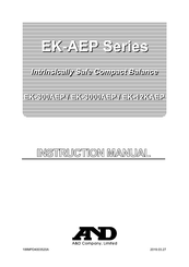 A&D EK-AEP Series Instruction Manual