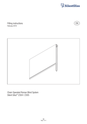 Silent Gliss 2304 Fitting Instructions Manual